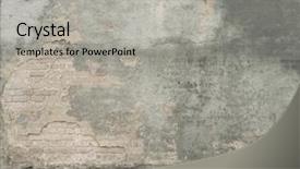  Presentation with obsolete - Amazing PPT layouts having obsolete street wall and pavement backdrop and a light gray colored foreground