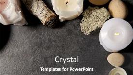  Presentation with ritual - Slide deck enhanced with occult-science-and-supernatural-concept background and a dark gray colored foreground