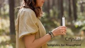  Presentation with science - PPT theme with occult-science-and-supernatural-concept background and a  colored foreground