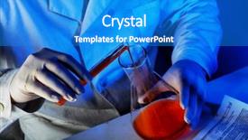  Presentation with occupational medical - PPT theme enhanced with occupational health safety - medical science equitpment research laboratory background and a teal colored foreground