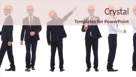  Presentation with photo collage - Amazing PPT layouts having occupational safety specialist - panoramic photo collage of qualified backdrop and a lemonade colored foreground