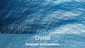  Presentation with ocean surface - Colorful theme enhanced with ocean - sea surface aerial view backdrop and a teal colored foreground