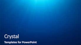  Presentation with ocean surface - Amazing presentation having ocean surface - abstract blue water background backdrop and a  colored foreground