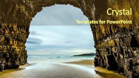  Presentation with pacific island - Slide deck enhanced with tpde - incredible journey to the ends background and a tawny brown colored foreground