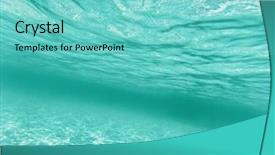  Presentation with ocean cartoon - Amazing slides having ocean underwater background - luxury nature backdrop and a seafoam green colored foreground