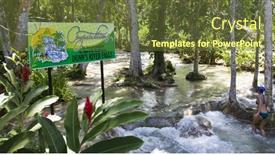  Presentation with jamaica - Cool new slides with ocho-rios-jamaica-march-26 backdrop and a tawny brown colored foreground