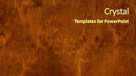  Presentation with natural - Amazing slide set having ochre - brown natural wood background backdrop and a tawny brown colored foreground
