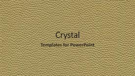  Presentation with leather - Beautiful PPT theme featuring ochre - seamless green leather texture backdrop and a coral colored foreground