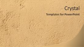  Presentation with texture - Slide deck enhanced with ochre - yellow stucco wall background texture background and a coral colored foreground