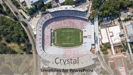  Presentation with venue - Amazing slide deck having october-03-2018-athens-georgia backdrop and a light gray colored foreground