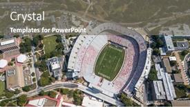  Presentation with venue - Audience pleasing slide deck consisting of october-03-2018-athens-georgia backdrop and a gray colored foreground