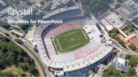  Presentation with venue - Slide deck enhanced with october-03-2018-athens-georgia background and a gray colored foreground