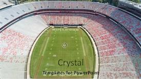  Presentation with venue - Colorful slide set enhanced with october-03-2018-athens-georgia backdrop and a gold colored foreground