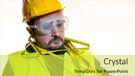  Presentation with start construction - Amazing presentation having odd jobs - juggling a man who wants backdrop and a yellow colored foreground