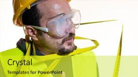  Presentation with start construction - Audience pleasing PPT theme consisting of odd jobs - juggling a man who wants backdrop and a yellow colored foreground