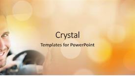  Presentation with effect - Theme featuring odometer - man in car with transition background and a lemonade colored foreground