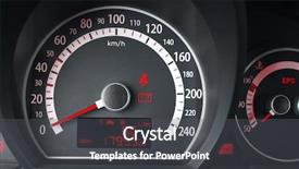  Presentation with automotive dashboard interior engineering - Beautiful theme featuring odometer - sporty dashboard backdrop and a dark gray colored foreground