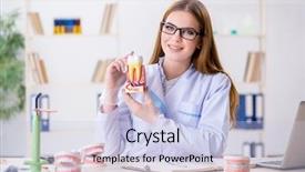  Presentation with dentistry - Colorful slide set enhanced with odontology - dentistry student practicing skills backdrop and a light blue colored foreground