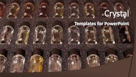  Presentation with sommelier - Slide deck with enology - set of pure wine aromas background and a tawny brown colored foreground