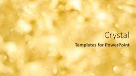  Presentation with golden light - Theme with of focus golden light background background and a yellow colored foreground