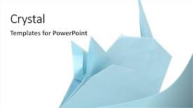  Presentation with paper - Theme enhanced with of the blue paper background and a white colored foreground