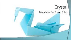  Presentation with paper - Cool new PPT theme with of the blue paper backdrop and a  colored foreground