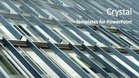  Presentation with financial - Amazing slides having office building in the financial backdrop and a  colored foreground