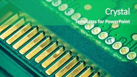  Presentation with hard disk drive - Presentation with office computer peripheralsstore - close up of sata hard background and a  colored foreground