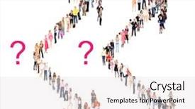  Presentation with business culture - Cool new presentation theme with office culture business picture backdrop and a white colored foreground