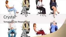  Presentation with culture - Amazing presentation having office culture many colleagues backdrop and a lemonade colored foreground