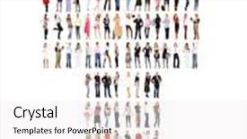  Presentation with culture - Presentation theme enhanced with office-culture-workforce-concept background and a white colored foreground