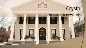  Presentation with theodore roosevelt - Slides consisting of office inauguration - theodore roosevelt inaugural national historic background and a lemonade colored foreground