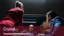  Presentation with attorney - Amazing theme having office of a police backdrop and a wine colored foreground