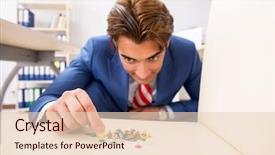  Presentation with office chair - Slides having office prank with sharp thumbtacks background and a lemonade colored foreground