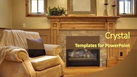  Presentation with customs office - Audience pleasing presentation consisting of office with comfortable chair backdrop and a  colored foreground