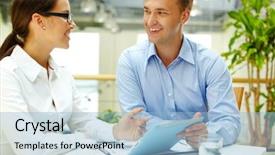  Presentation with best solution - Audience pleasing PPT layouts consisting of choosing the best business solution backdrop and a light blue colored foreground