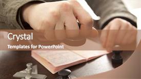  Presentation with border - Beautiful PPT layouts featuring officer of the state border backdrop and a coral colored foreground