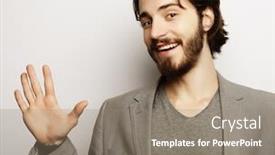  Presentation with god - Presentation with oh-my-god background and a gray colored foreground