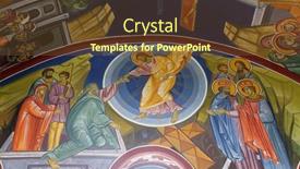  Presentation with resurrection - Beautiful slides featuring ohrid-macedonia-may-04-2019 backdrop and a tawny brown colored foreground