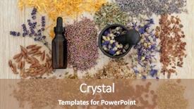  Presentation with magical - Cool new slide deck with oil - herbal medicine selection also used backdrop and a coral colored foreground