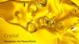  Presentation with air bubbles - Theme enhanced with oil-background-with-air-bubbles background and a light gray colored foreground