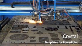  Presentation with steel factory - Presentation having philipines - closeup shot of a orchid background and a tawny brown colored foreground