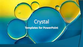  Presentation with oil drops - Cool new presentation with oil drops on water backdrop and a  colored foreground