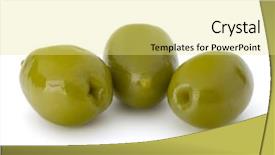  Presentation with guava fruits fresh green fruit - Theme having oil oliva - green olives fruits isolated background and a  colored foreground