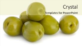  Presentation with guava fruits fresh green fruit - Cool new slides with oil oliva - green olives fruits isolated backdrop and a  colored foreground