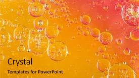  Presentation with oil in water - Audience pleasing presentation consisting of oil soils on water surface backdrop and a  colored foreground