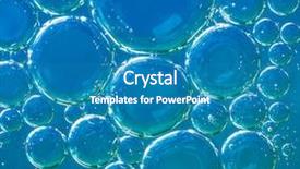  Presentation with oil - PPT theme having oil soils on water surface background and a  colored foreground