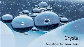  Presentation with oil water waste - Amazing PPT layouts having oil soils on water surface backdrop and a  colored foreground