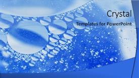  Presentation with oil and water chemical - PPT layouts featuring oil soils on water surface background and a  colored foreground