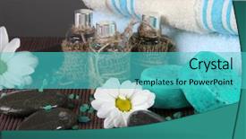  Presentation with oil - Beautiful theme featuring modern city highway arc bridge night landscape of car light trails backdrop and a light gray colored foreground